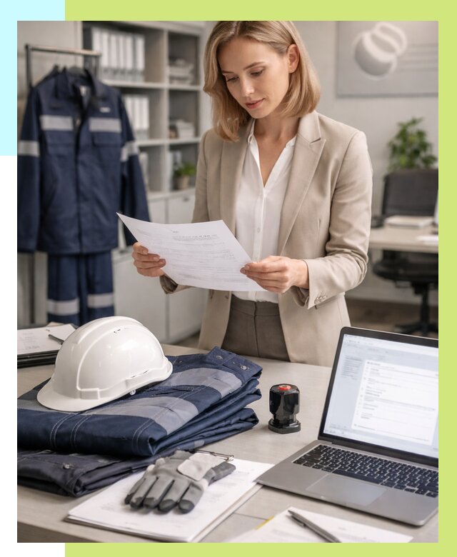 Сертификация спецодежды в Павлове от 7096 р. | Алешин-Пвв