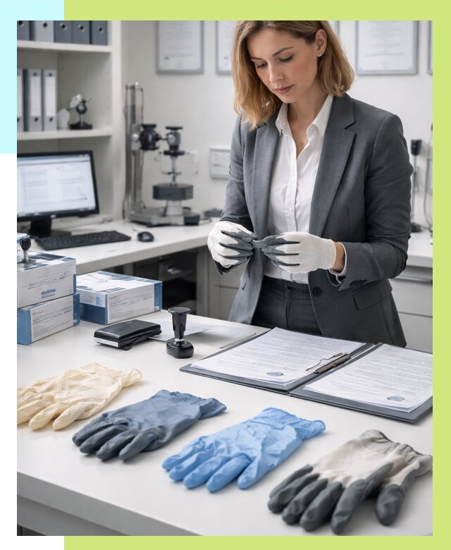 Сертификация перчаток в Павлове от 8616 р. | Алешин-Пвв