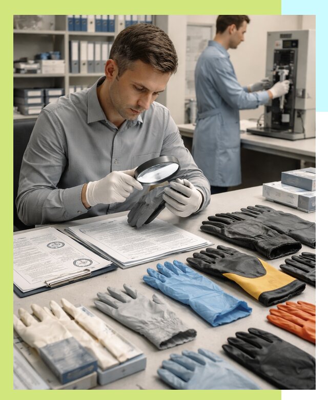 Сертификация перчаток и средств защиты продукции в Павлове