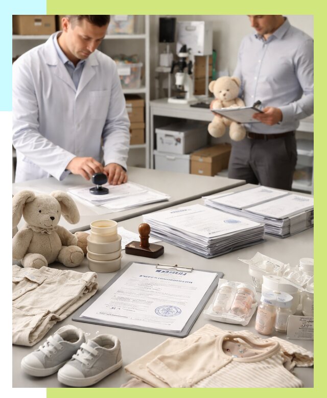 Сертификация детских товаров в Павлове от 15206 р. | Алешин-Пвв