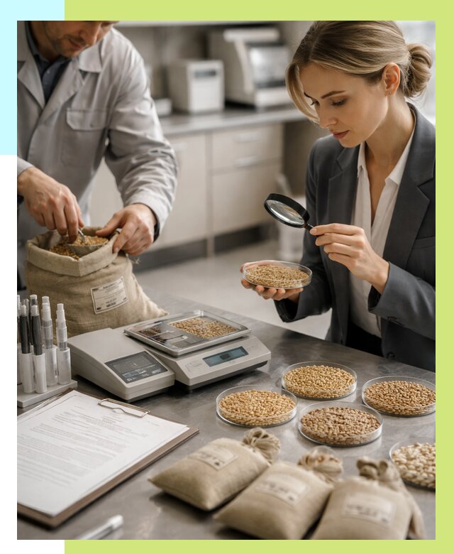Сертификация зерна в Павлове по цене от 15206 р. | Алешин-Пвв