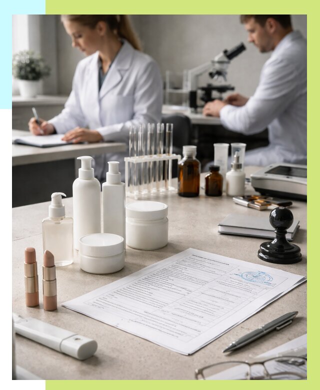 Сертификация косметики в Павлове от 20274 р. - Алешин-Пвв