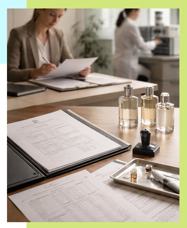 Сертификация парфюмерии в Павлове от 15206 р. | Алешин-Пвв