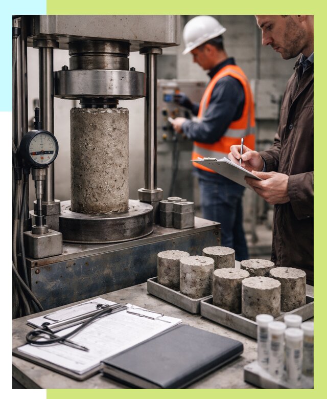 Сертификация бетона в Павлове от 30411 р. сертификат | Алешин-Пвв