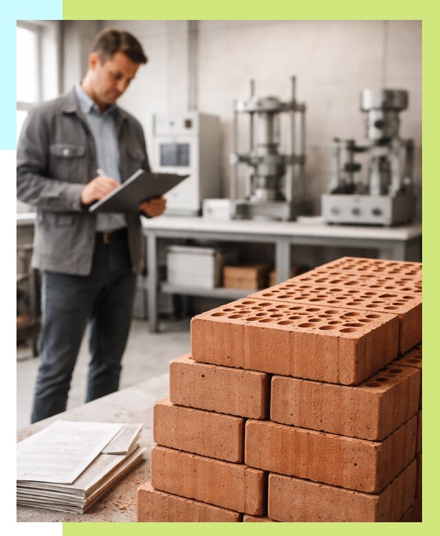 Сертификация кирпича в Павлове от 15206 р. | Алешин-Пвв под ключ