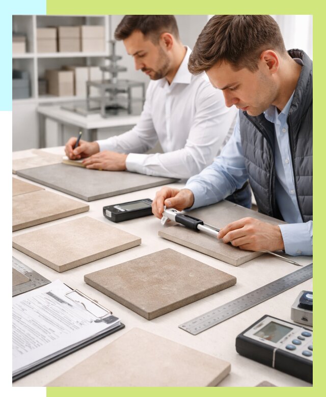 Сертификация плитки в Павлове от 25343 р. | Алешин-Пвв гарантия