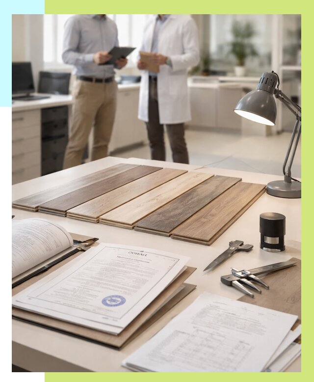 Сертификация ламината в Павлове от 18247 р. под ключ | Алешин-Пвв