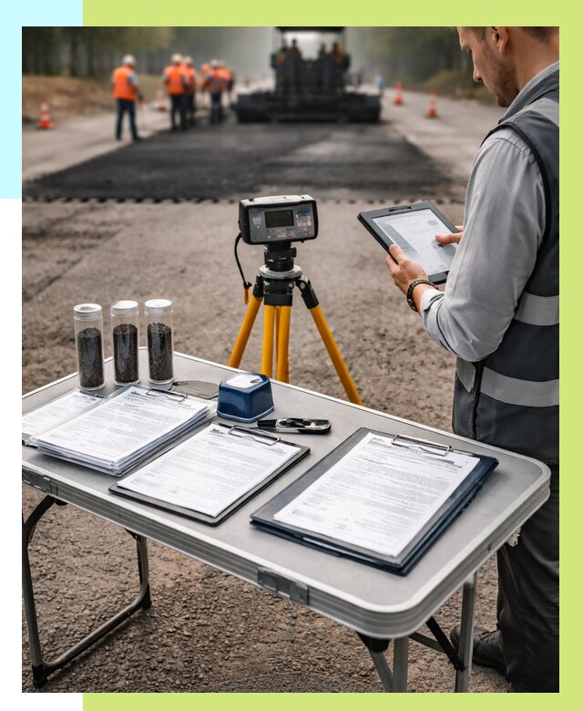 Сертификация асфальта в Павлове от 25343 р. | Алешин-Пвв