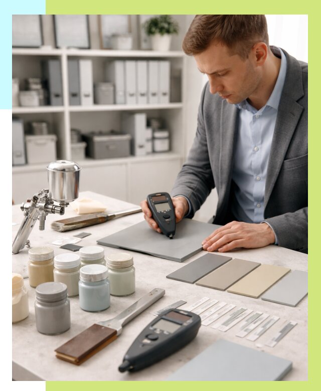 Сертификация краски в Павлове от 25343 р. | Алешин-Пвв центр