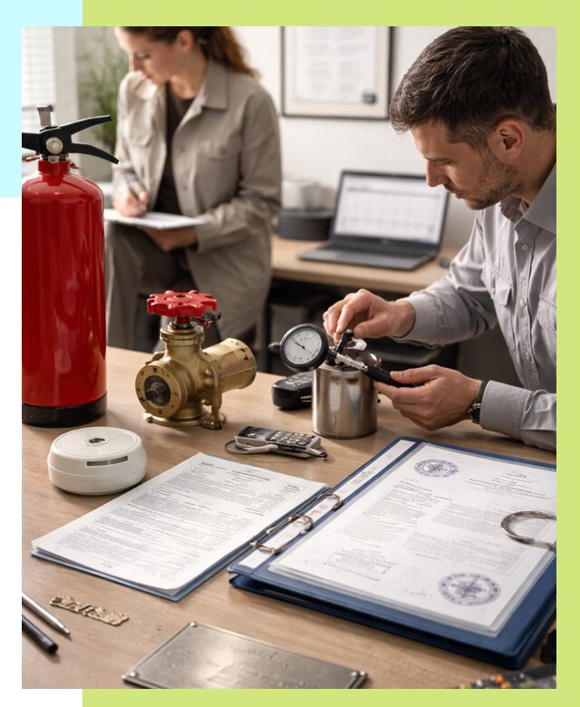 Сертификация пожарного оборудования в Павлове от 15206 р.|Алешин-Пвв