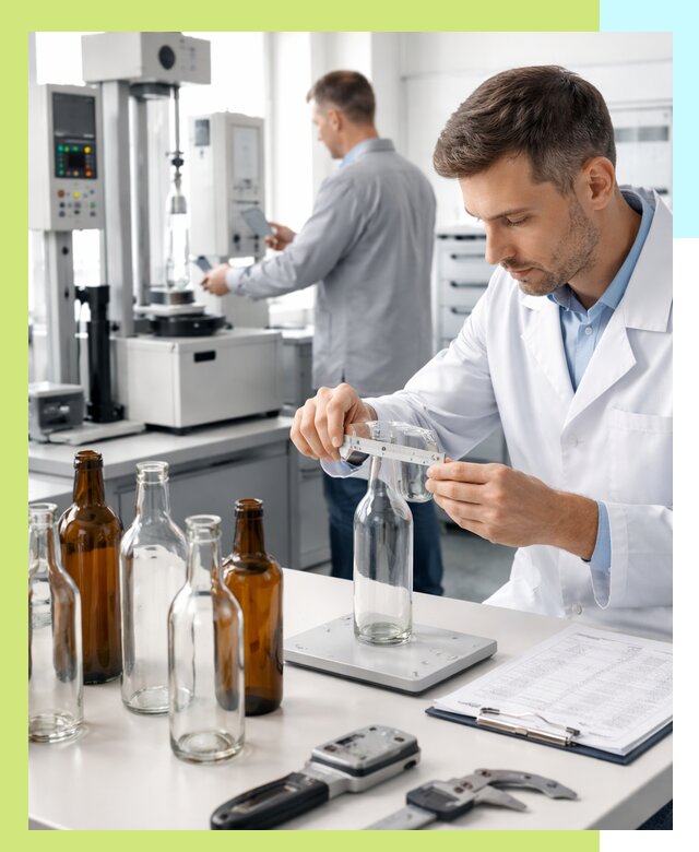 Сертификация стеклянных бутылок и сопутствующей упаковки в Павлове