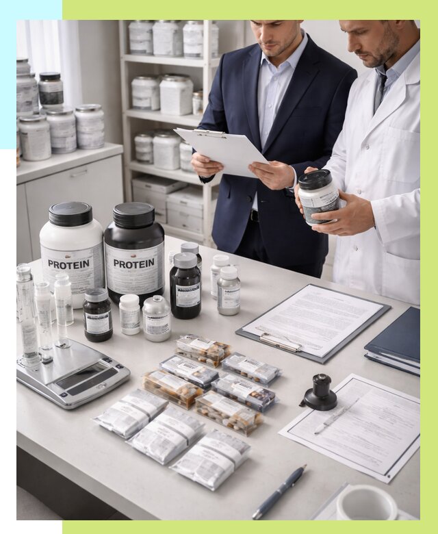 Сертификация спортивного питания в Павлове от 15206 р., Алешин-Пвв