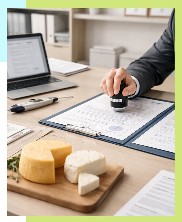 Сертификация сыров в Павлове от 15206 р | Сертификат на сыр Алешин-Пвв