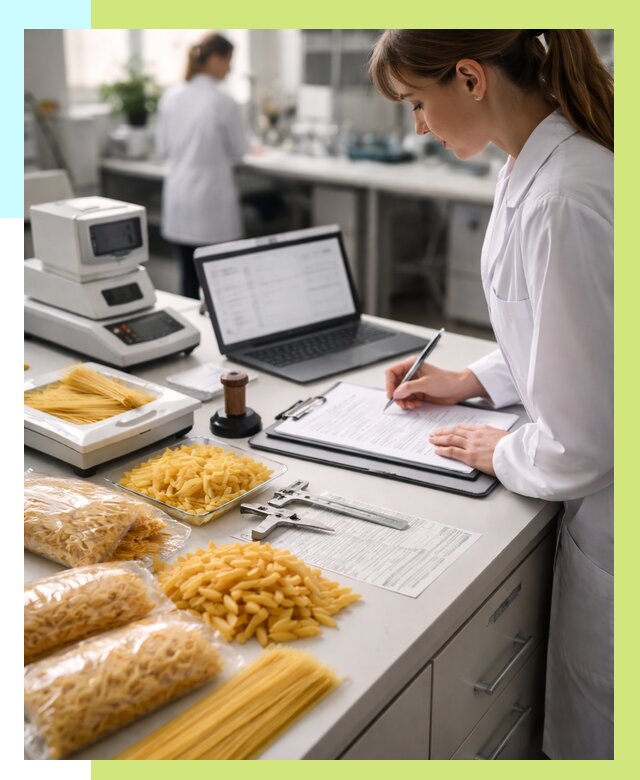 Сертификация макаронных изделий в Павлове от 15206 р. | Алешин-Пвв