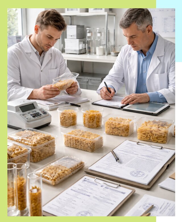 Сертификация макаронных изделий и технологической документации в Павлове