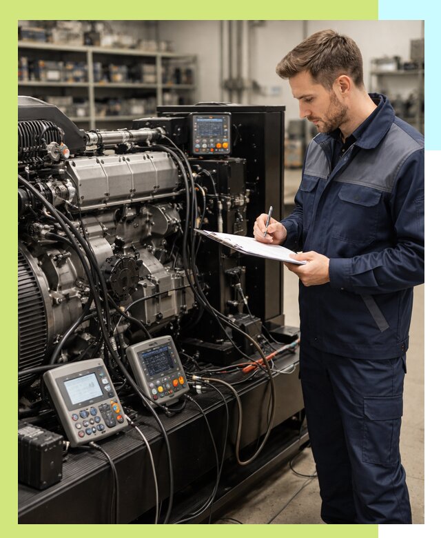 Сертификация дизельных генераторов и их оборудования в Павлове