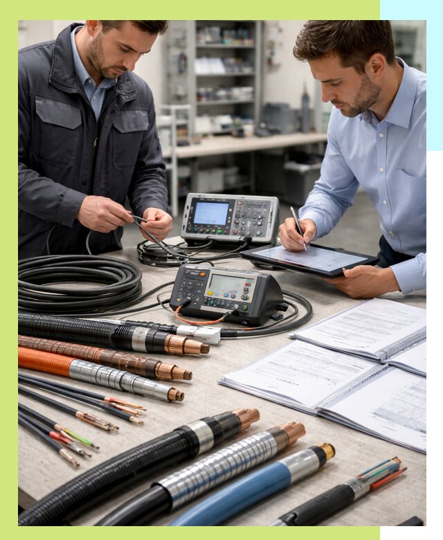 Сертификация кабеля и электропроводки в Павлове под ключ