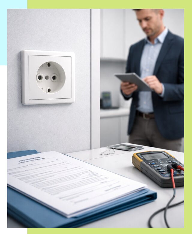 Сертификация розеток в Павлове от 8616 р. | Алешин-Пвв