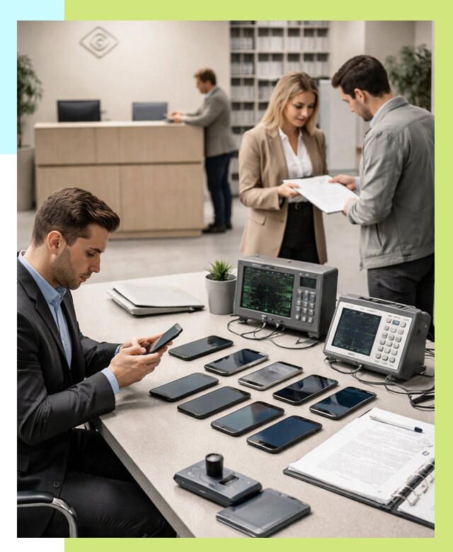 Сертификация телефонов в Павлове от 25343 р. под ключ | Алешин-Пвв