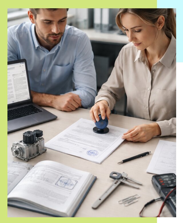 Выдача паспорта изделия и техническая экспертиза продукции в Павлове