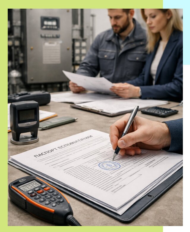 Оформление паспорта эксплуатации оборудования в Павлове