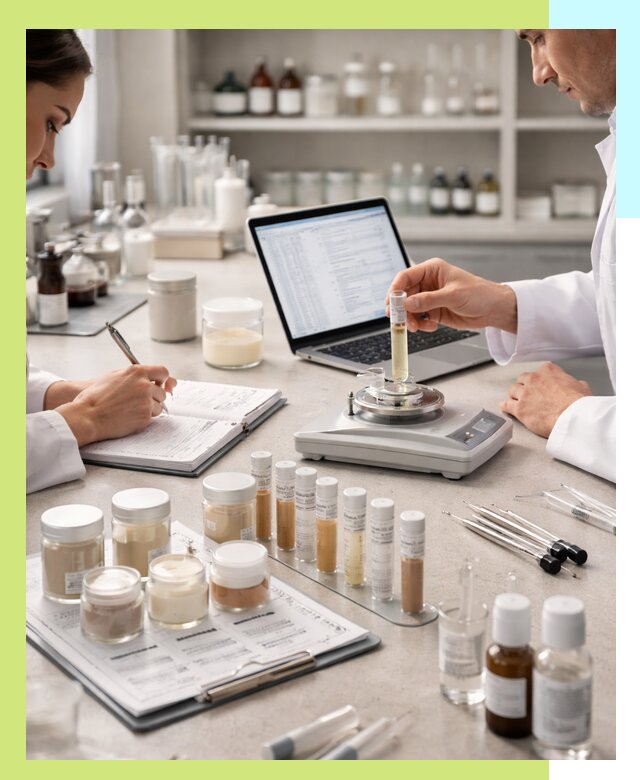 Разработка рецептуры продукции и технологических карт в Павлове