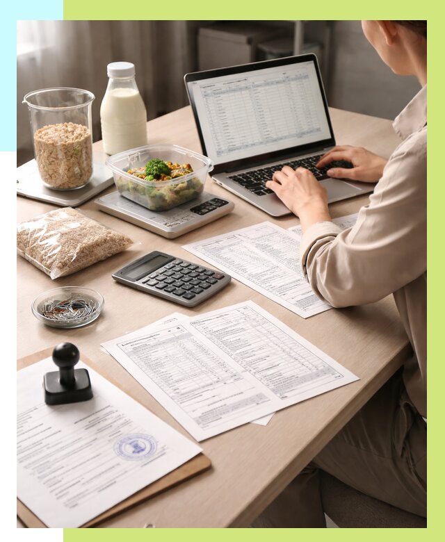 Просчет БЖУ для маркировки в Павлове от 1521 р. | Алешин-Пвв