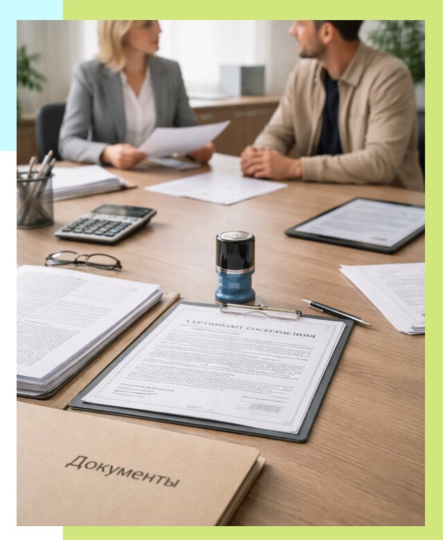 Сертификат соответствия на продукцию в Павлове от 15206 р.|Алешин-Пвв