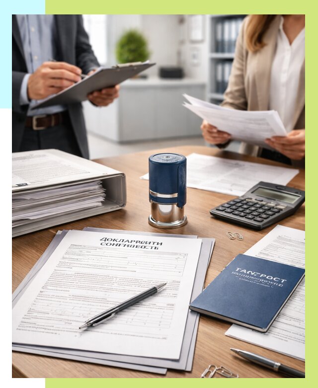 Декларация соответствия ТР ТС в Павлове от 8110 р., Алешин-Пвв