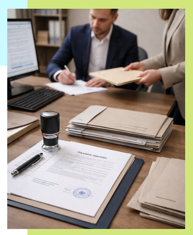 Отказное письмо для таможни в Павлове от 3041 р, Алешин-Пвв