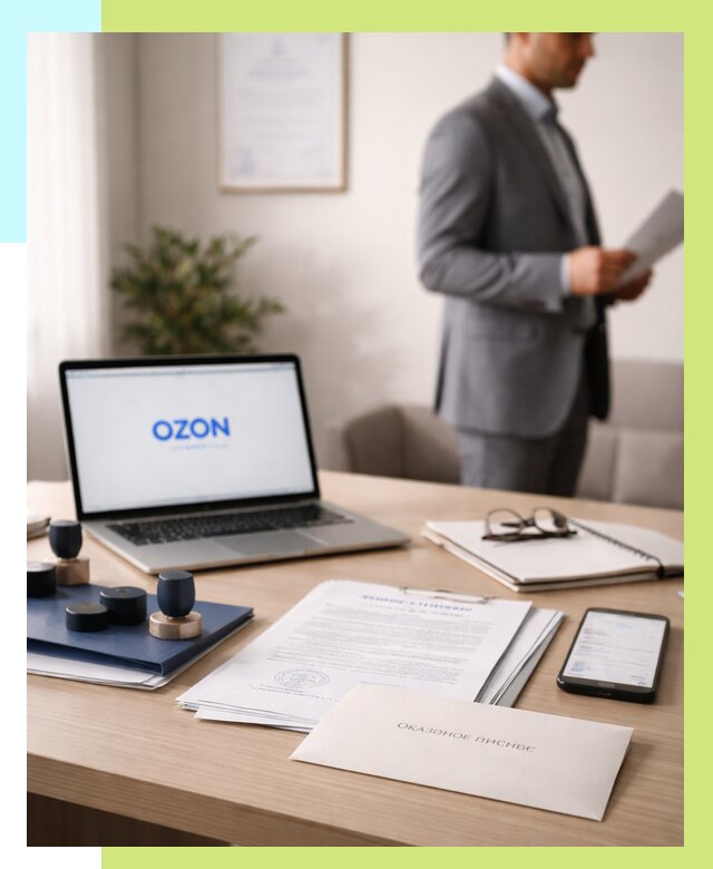 Отказное письмо для Ozon в Павлове от 3548 р. | Алешин-Пвв