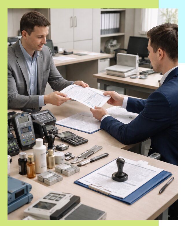 Оформление и получение заключения РЧЦ для оборудования в Павлове