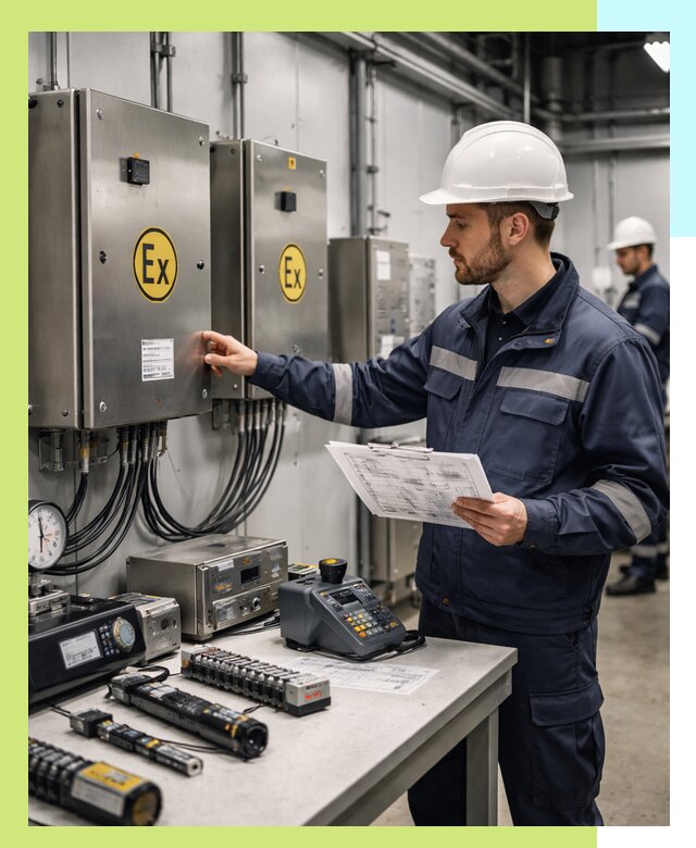 Сертификат взрывозащиты промышленного оборудования в Павлове