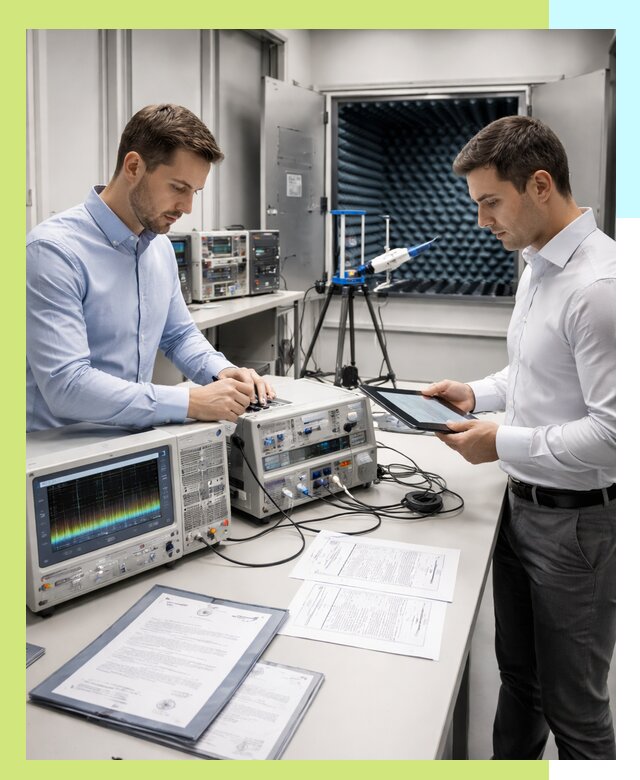 Оформление и выдача сертификата ЭМС для продукции в Павлове