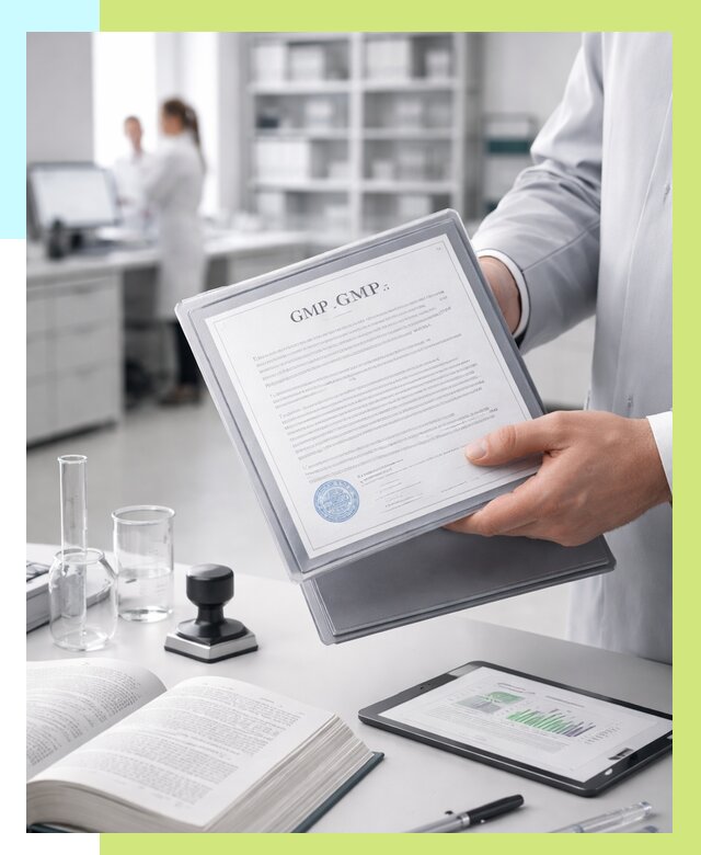 Сертификат GMP в Павлове под ключ от 86165 р. | Алешин-Пвв