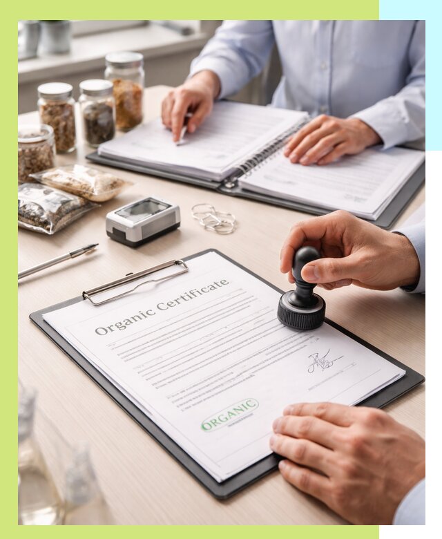 Получение органик сертификата для продукции в Павлове