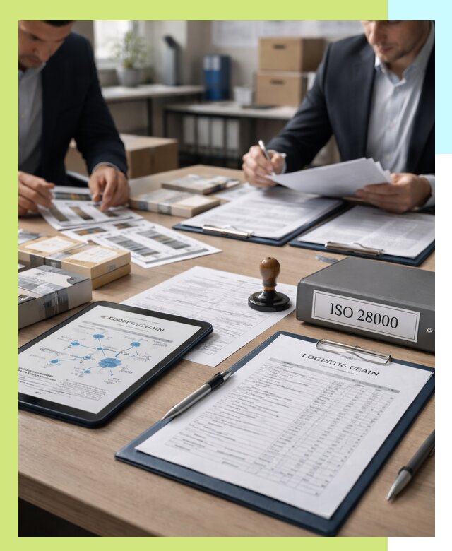 Получение сертификата ISO 28000 по безопасности цепи поставок в Павлове