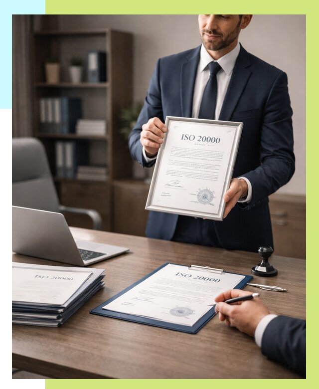 Сертификат ISO 20000 в Павлове под ключ от 121644 р., Алешин-Пвв