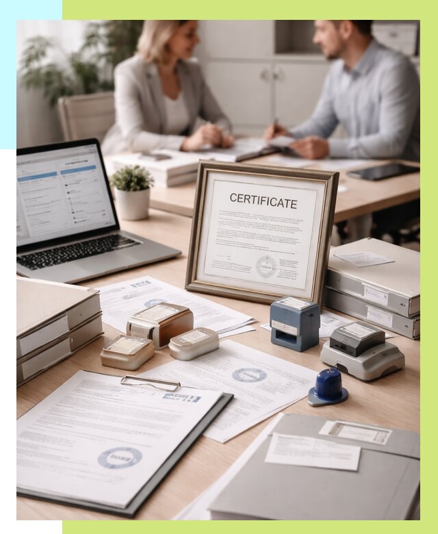 Сертификация компании в Павлове от 45617 р. | Алешин-Пвв — заказ